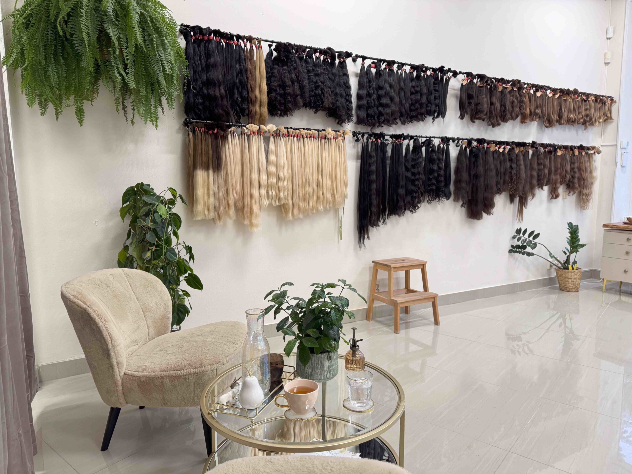 Interiér showroomu